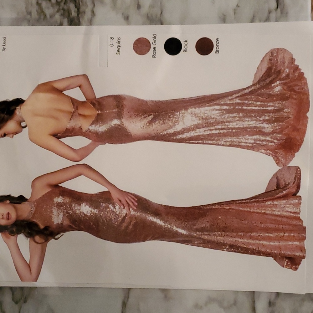 Formal Size 2 Rose Gold